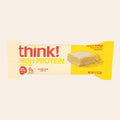 Think Products High Protein Bar - Lemon Delight - Case of 10 - 2.1 oz. - Front