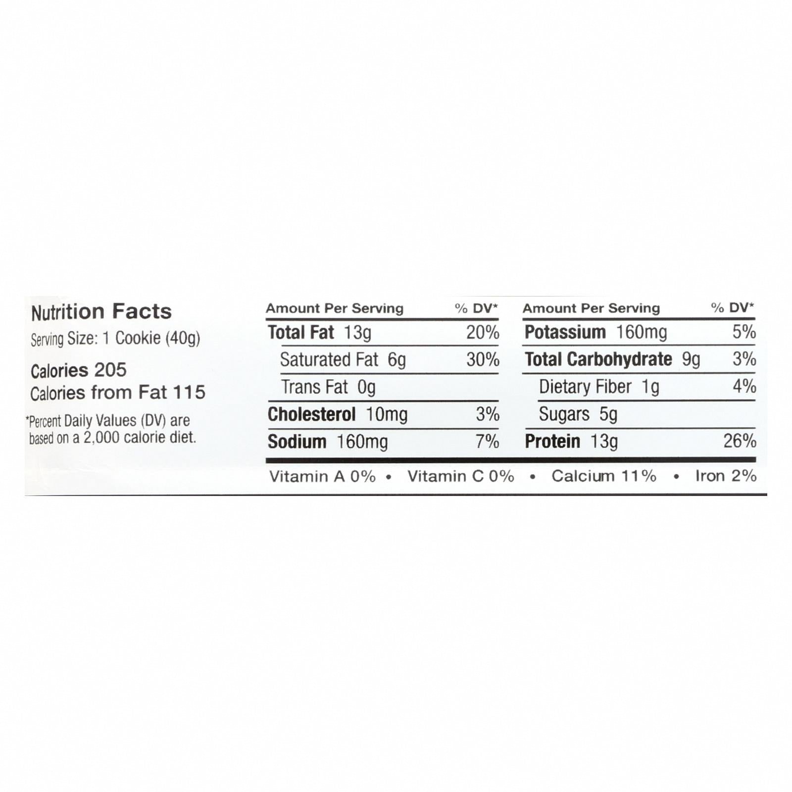 Power Crunch Bar - Original - Salted Caramel - 1.4 oz - Case of 12 - Nutrition Facts