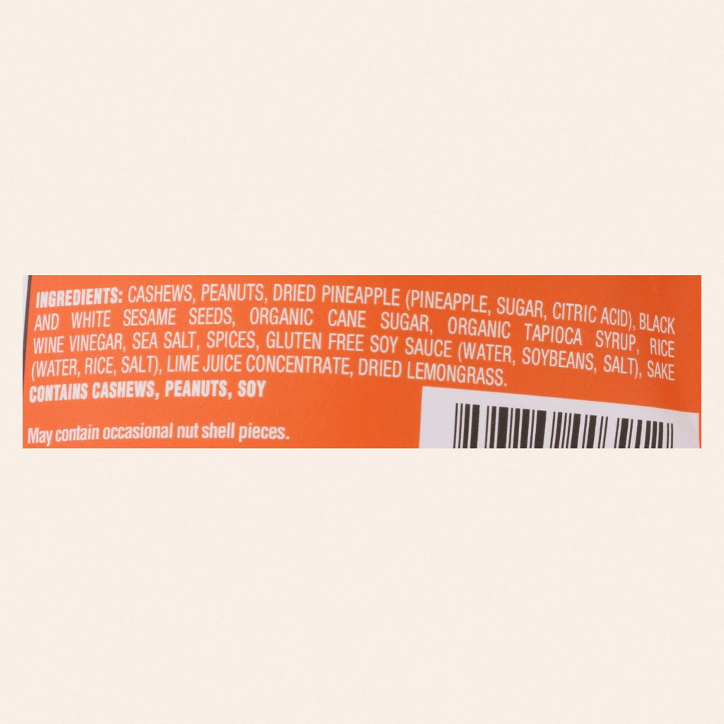 Sahale Snacks Cashews - Thai - Case of 6 - 4 oz. - Back
