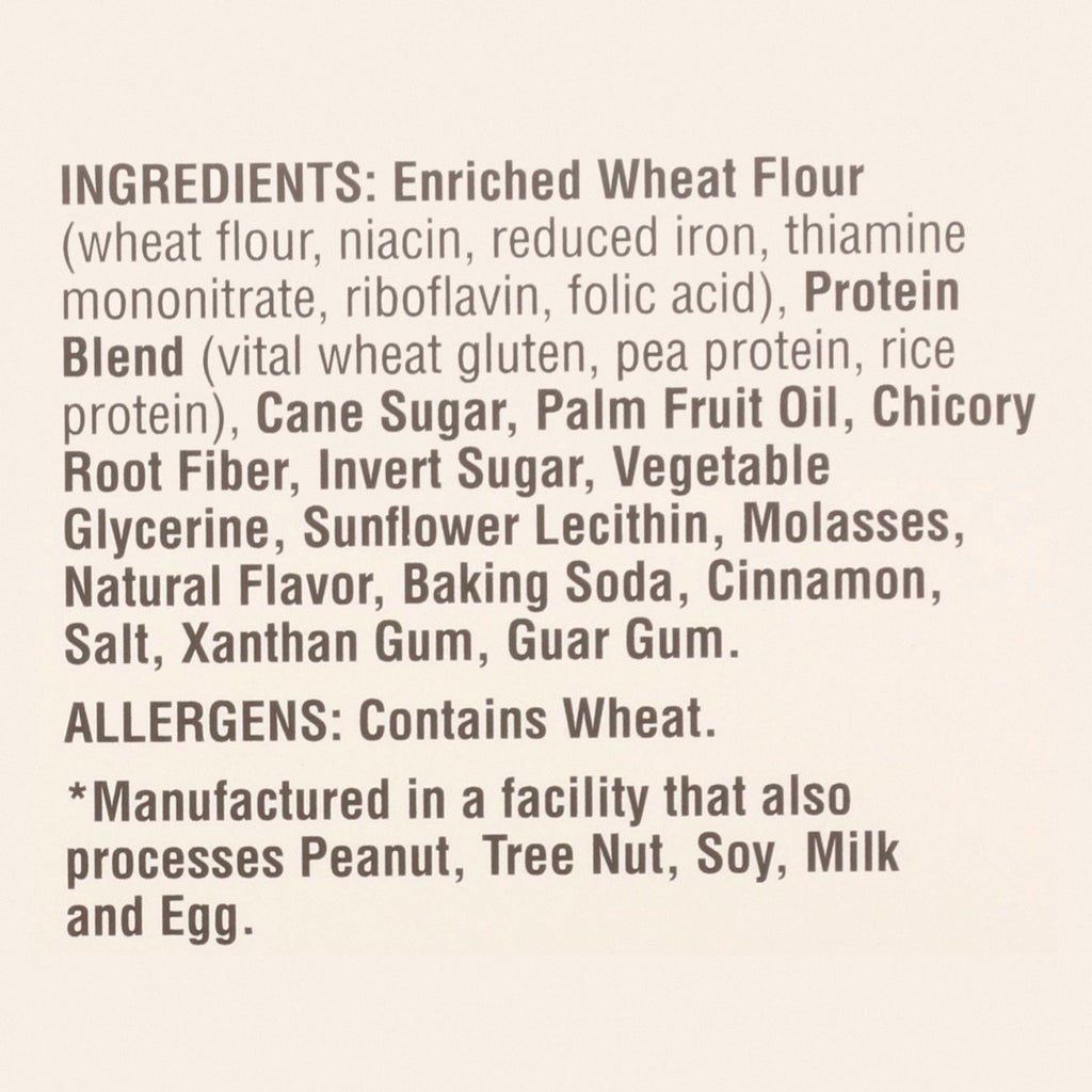 Lenny and Larry's Snickerdoodle Cookie - Cinnamon - Case of 12 - 4 oz. - Back