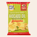 Good Health Kettle Chips - Avocado Oil Jalapeno - Case of 12 - 5 oz. - Front
