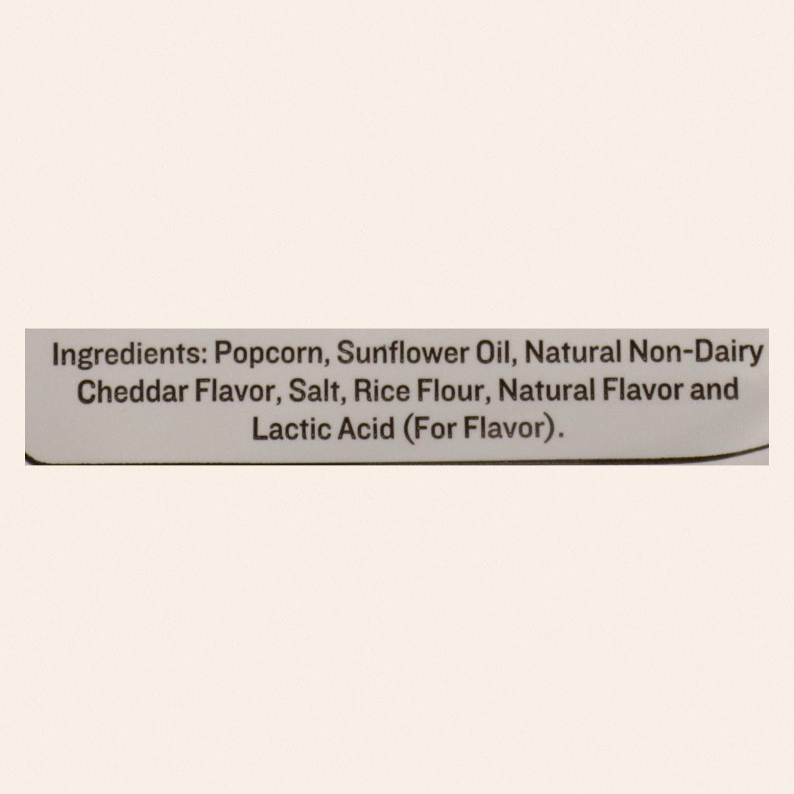 Skinnypop Popcorn Skinny Snack Flavored Popcorn White Cheddar - Case of 12 - 1 OZ - Back