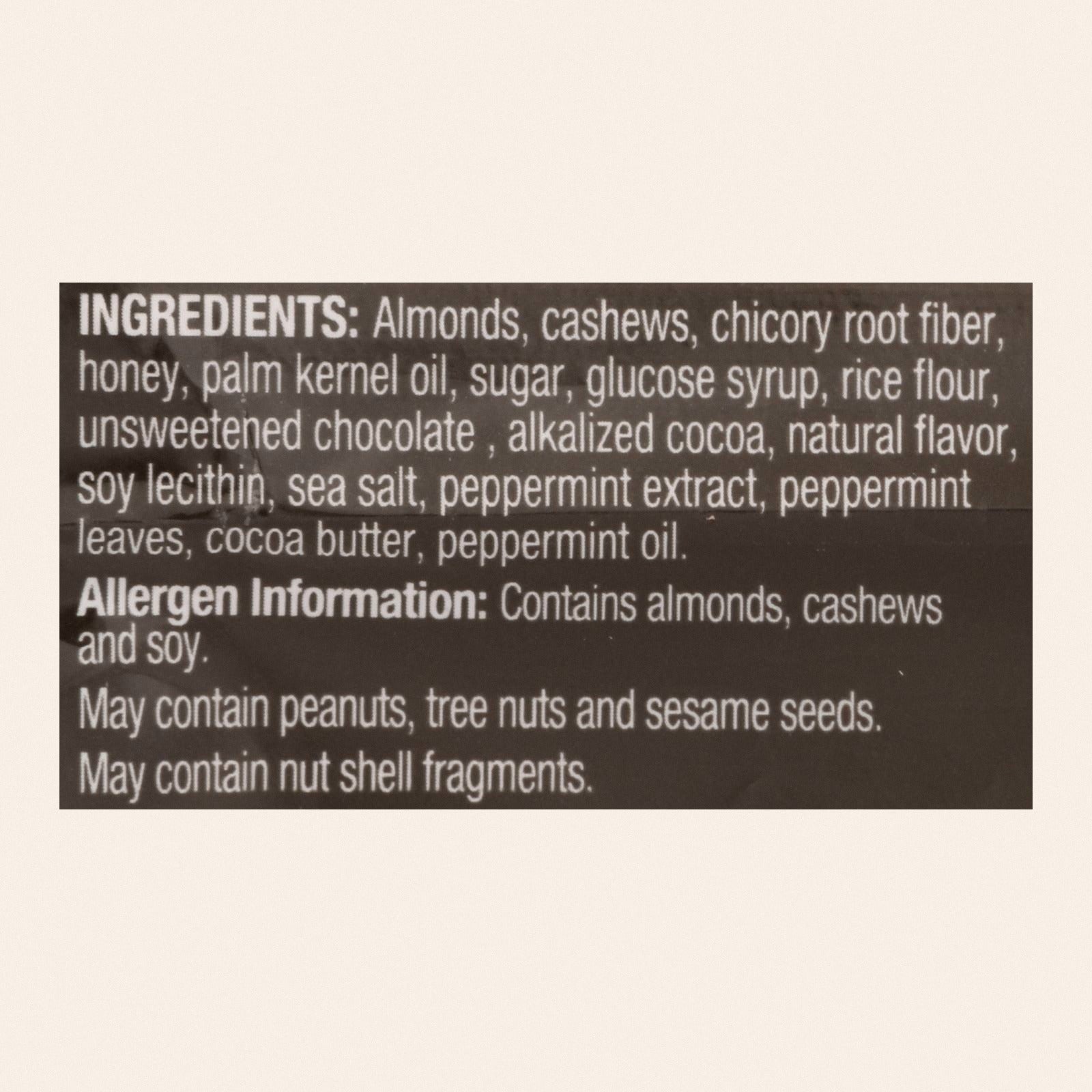 Kind Nuts and Spice Bar - Case of 12 - 1.4 oz. - Back
