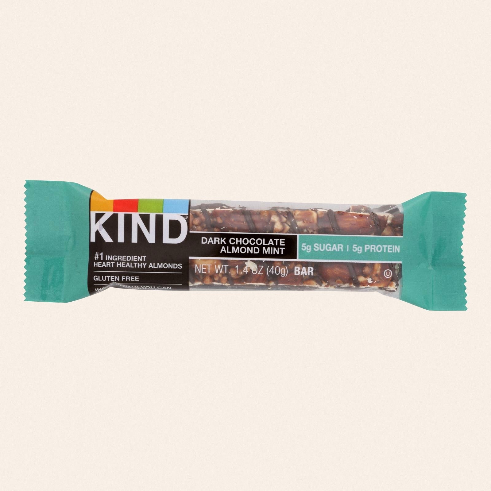 Kind Nuts and Spice Bar - Case of 12 - 1.4 oz. - Front