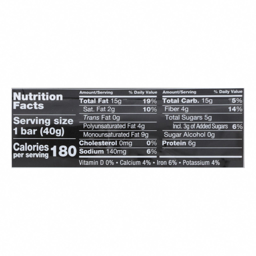 Kind Honey Roasted Nuts and Sea Salt - Case of 12 - 1.4 oz. - Nutrition Facts