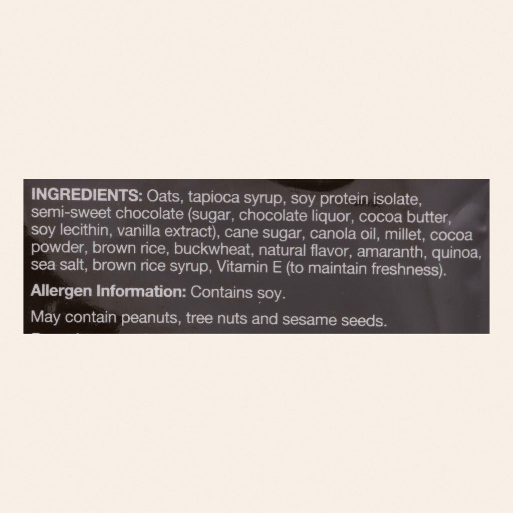 Kind Dark Chocolate Whole Grain Clusters - Case of 6 - 11 oz. - Back