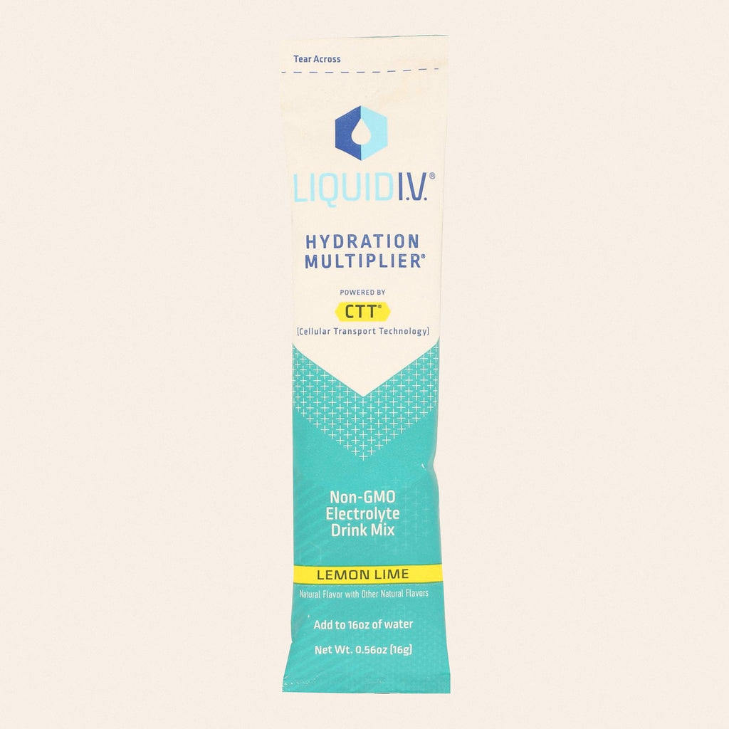 Liquid I.V. Natural Powder Drink Mix - Case of 8 - .56 OZ - Front