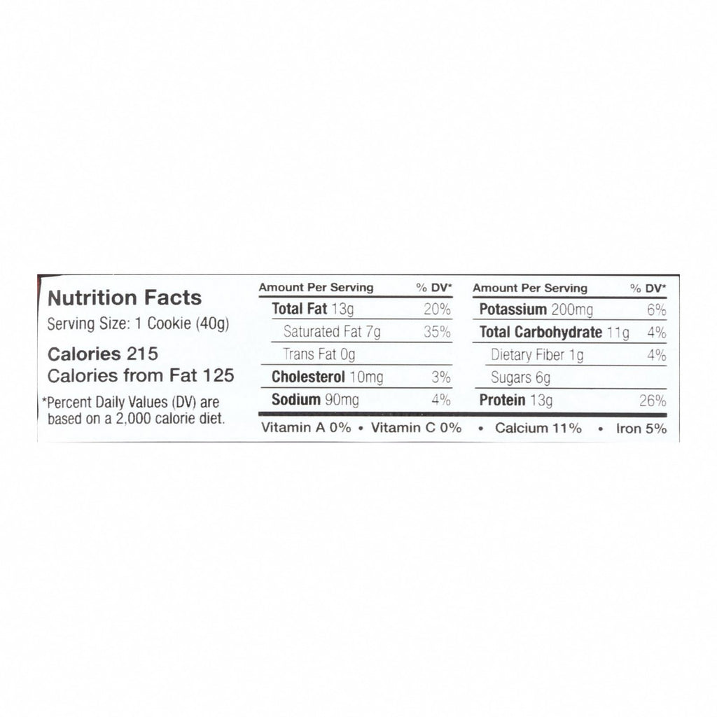 Power Crunch Protein Energy Bar Red Velvet - Case of 12 - 1.4 OZ - Nutrition Facts
