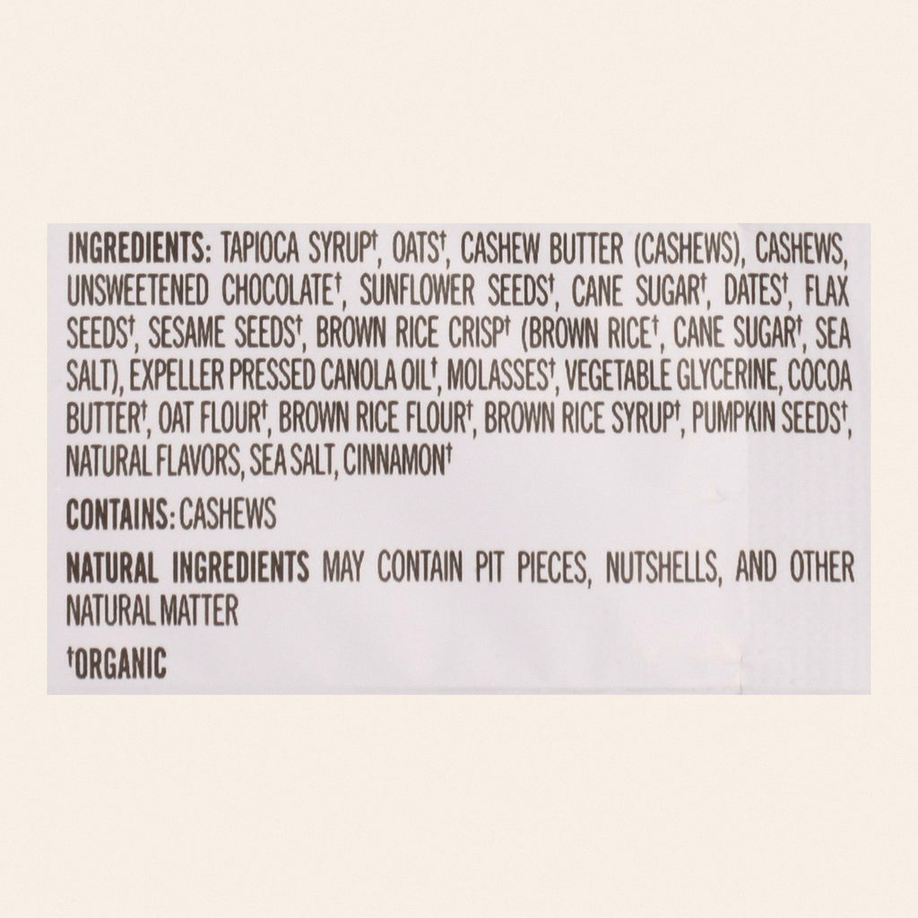 Probar Meal Bar Oatmeal Chocolate Chip  - Case of 12 - 3 OZ - Back