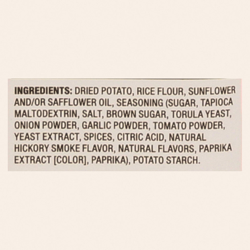 Popchips Potato Chip - BBQ - Case of 12 - 5 oz - Back