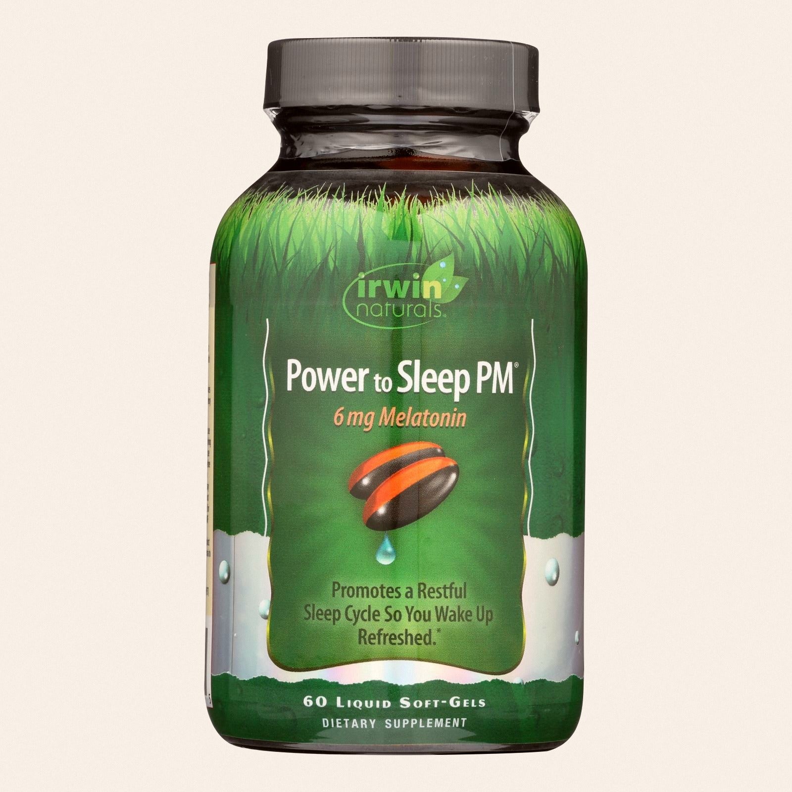 Irwin Naturals - Power To Sleep Pm 6mg Mel - EA of 1-60 SGEL - Front