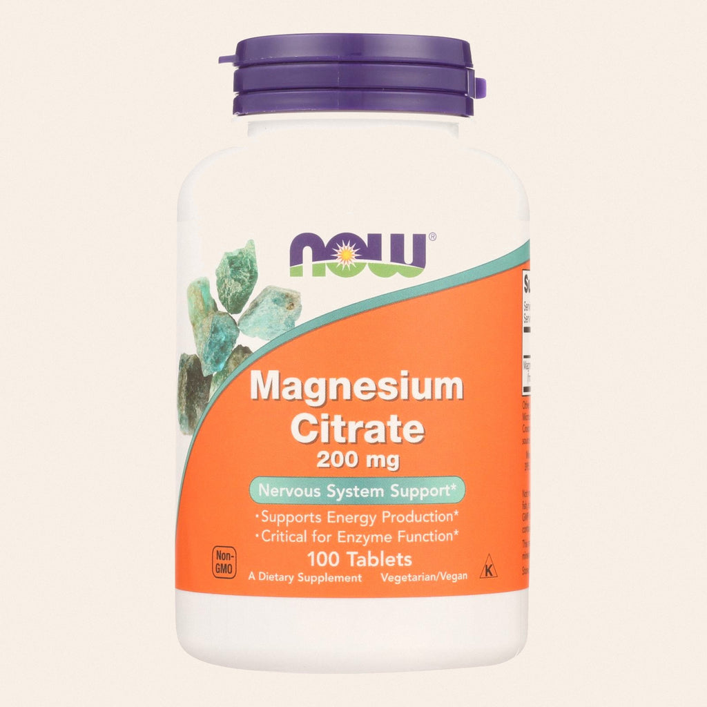 Now Foods - Magnesium Citrate - 1 Each - 100 TAB - Front