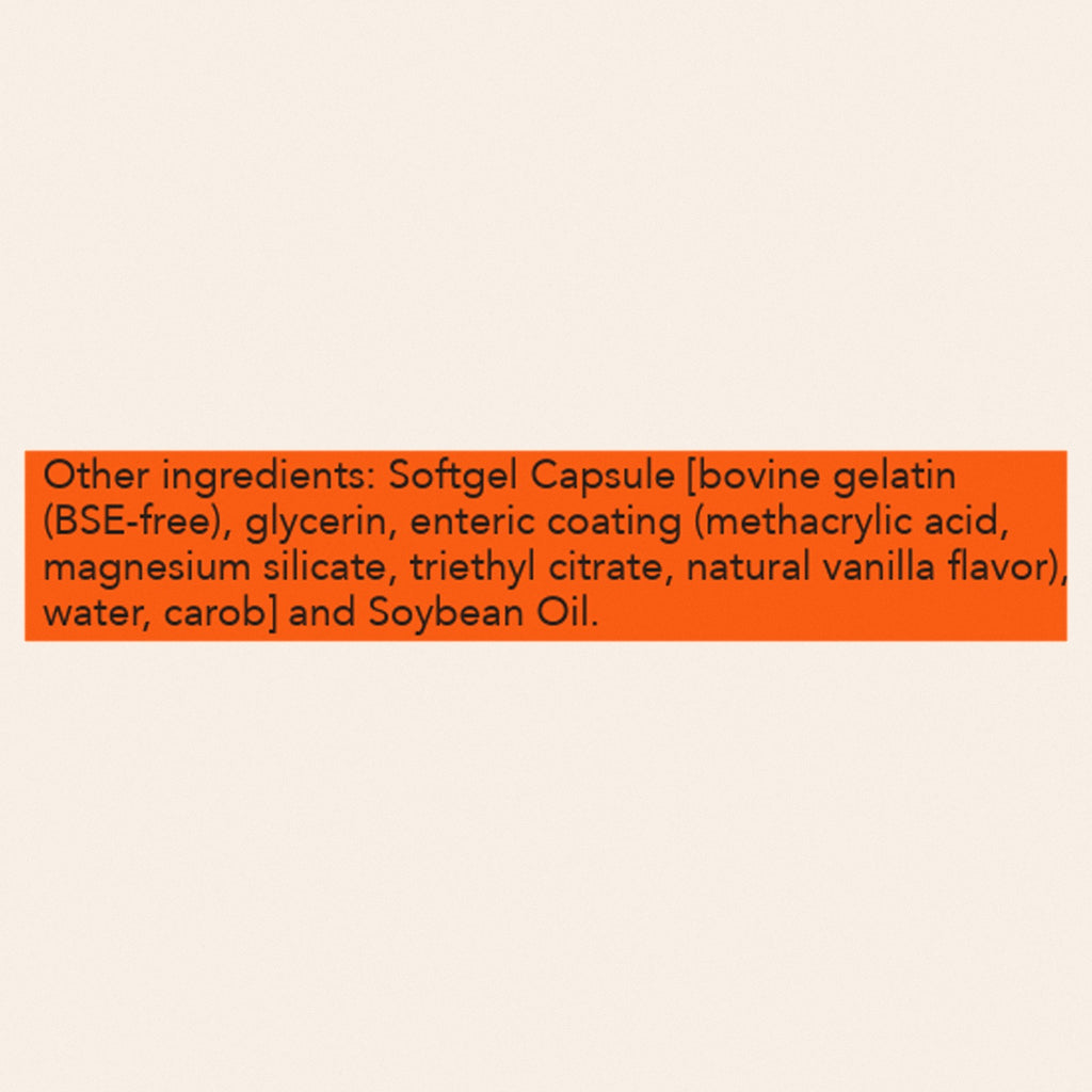 Now Foods - Peppermint Oil Enteric - 1 Each - 90 Softgels - Back