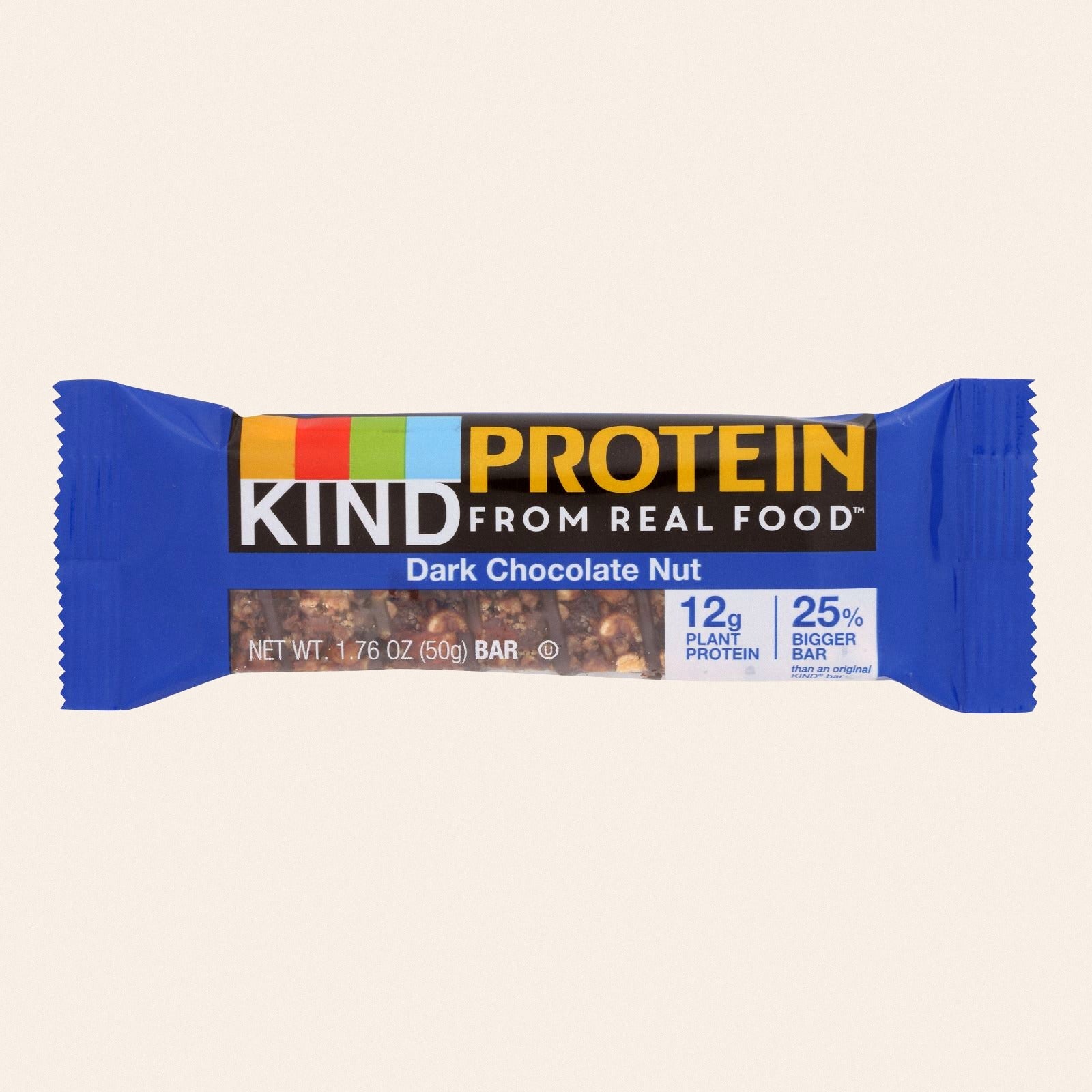 Kind Double Dark Chocolate Nut Protein Bars - Case of 12 - 1.76 OZ - Front