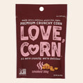 Love Corn - Roasted Corn BBQ - Case of 10 - 1.6 OZ - Front