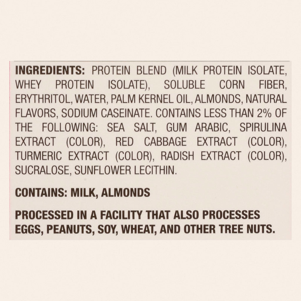 Quest Coated Protein Bar - Case of 12 - 2.12 OZ - Back