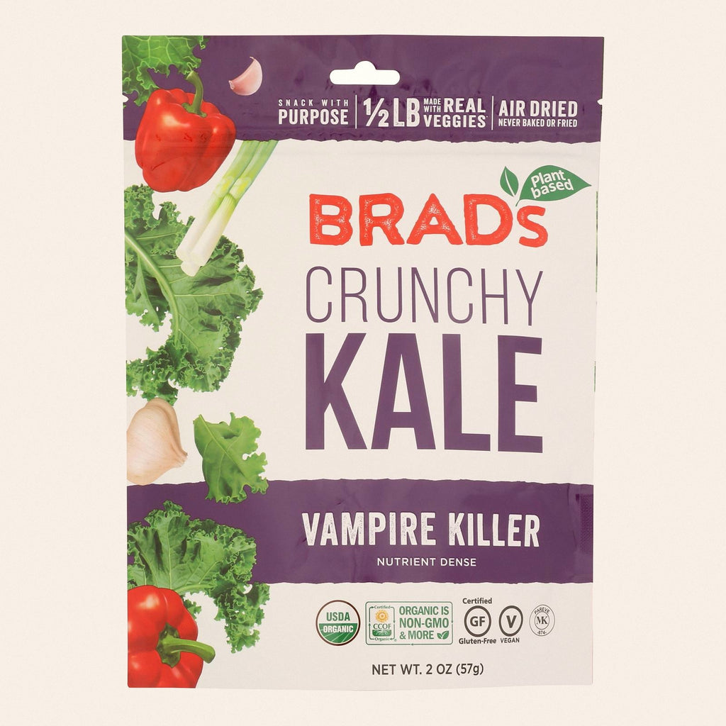 Brad's Plant Based - Raw Crunch - Vampire Killer - Case of 12 - 2 oz. - Front