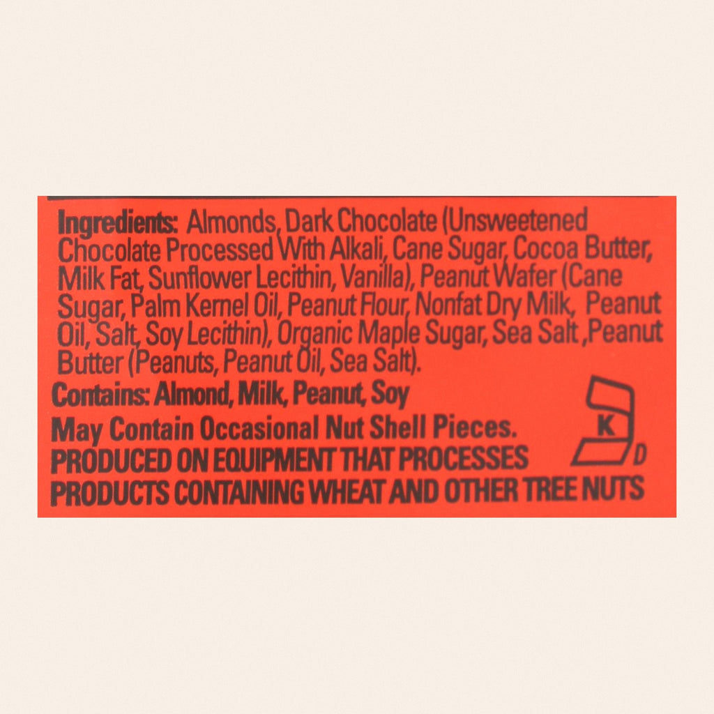 Skinnydipped - Dip Almond Peanut Butter - Case of 10-3.5 OZ - Back