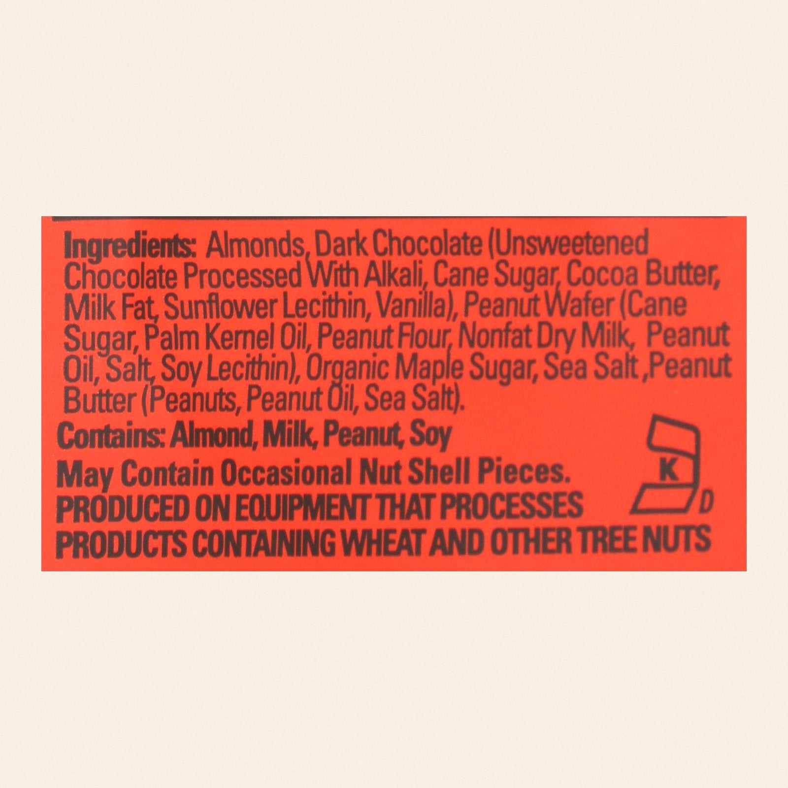 Skinnydipped - Dip Almond Peanut Butter - Case of 10-3.5 OZ - Back