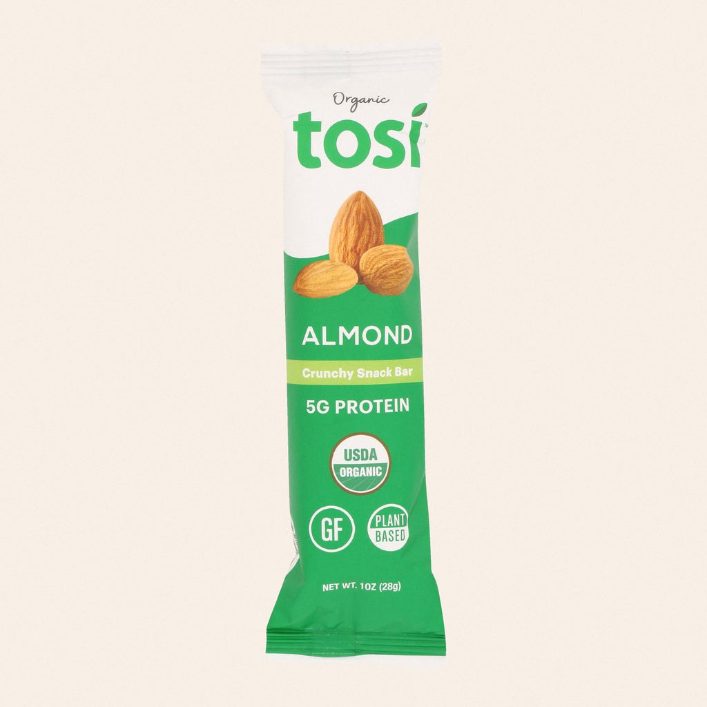Tosi - Super Bites Almond - Case of 12 - 1 OZ - Front