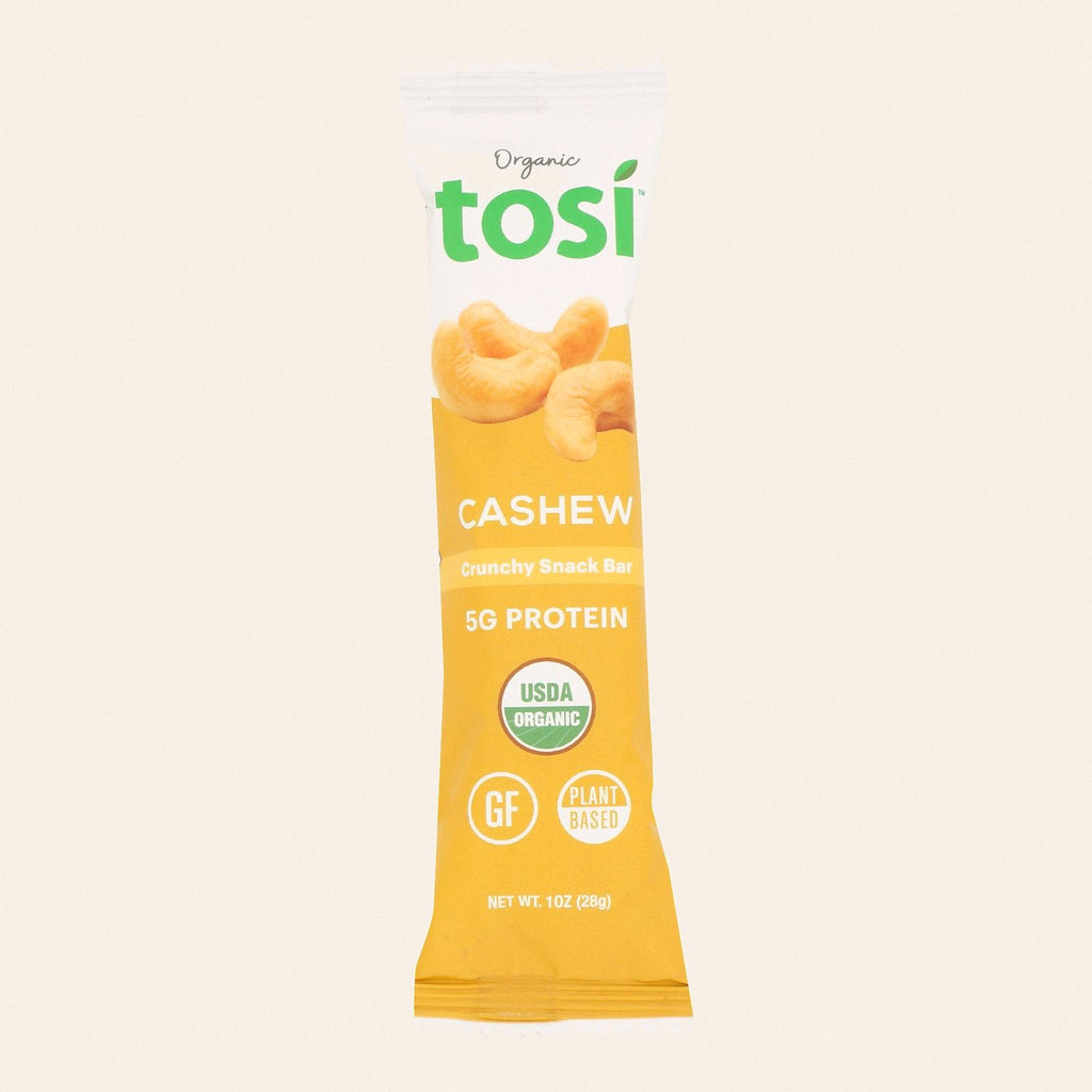 Tosi - Super Bites Cashew - Case of 12 - 1 OZ - Front