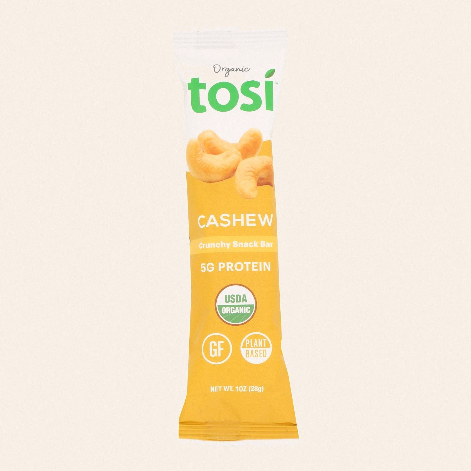 Tosi - Super Bites Cashew - Case of 12 - 1 OZ - Front