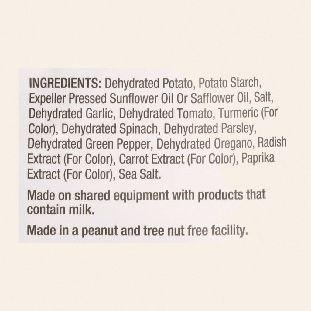 Good Health Sea Salt Veggie Chips  - Case of 10 - 6.25 OZ - Back