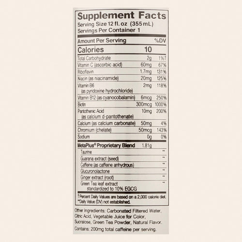 Celsius Inc. - Drink Sparkling Guava Kiwi - Case of 12 - 12 FZ - Back