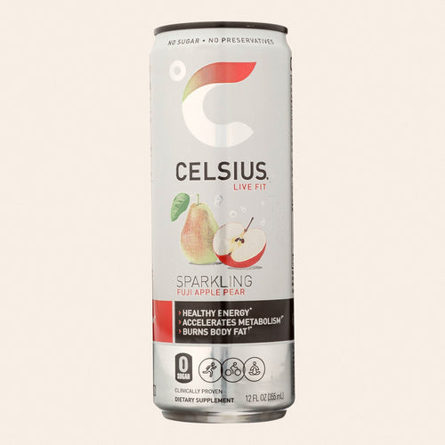 Celsius Inc. - Drink Sparkling Apple Pear - Case of 12 - 12 FZ - Front