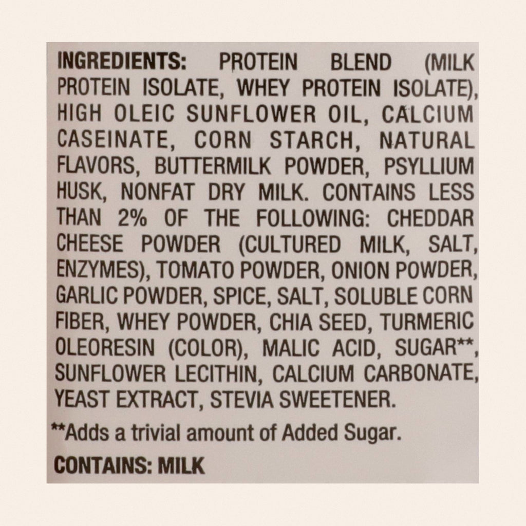 Quest Nutrition Ranch Tortilla Style Protein Chips, Ranch - Case of 8 - 1.1 OZ - Back