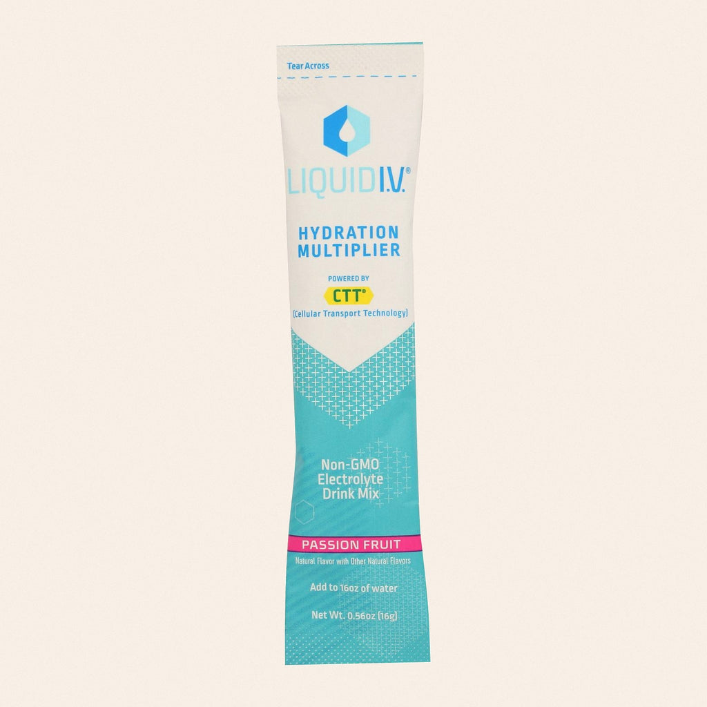 Liquid I.V. - Hydration Multiplier Passionfruit - Case of 8-.56 OZ - Front