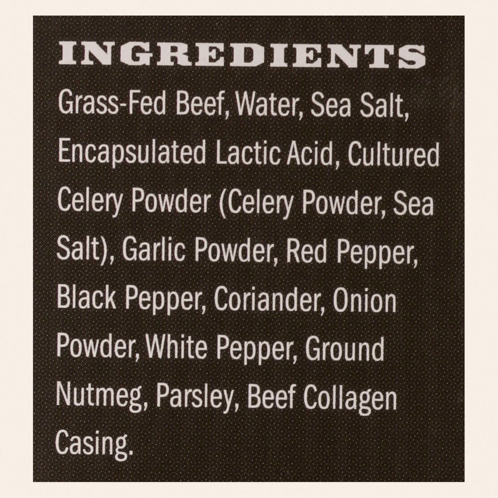 Country Archer - Jerky Beef Stick Original - Case of 18-1 OZ - Back