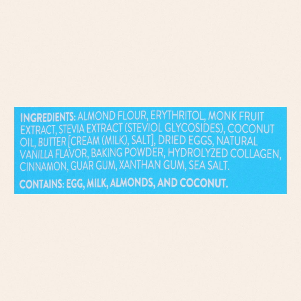 High Key - Cookie Snickerdoodle Keto - Case of 6-2 OZ - Back