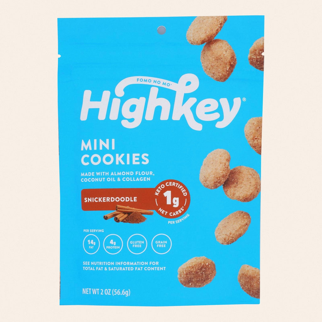 High Key - Cookie Snickerdoodle Keto - Case of 6-2 OZ - Front
