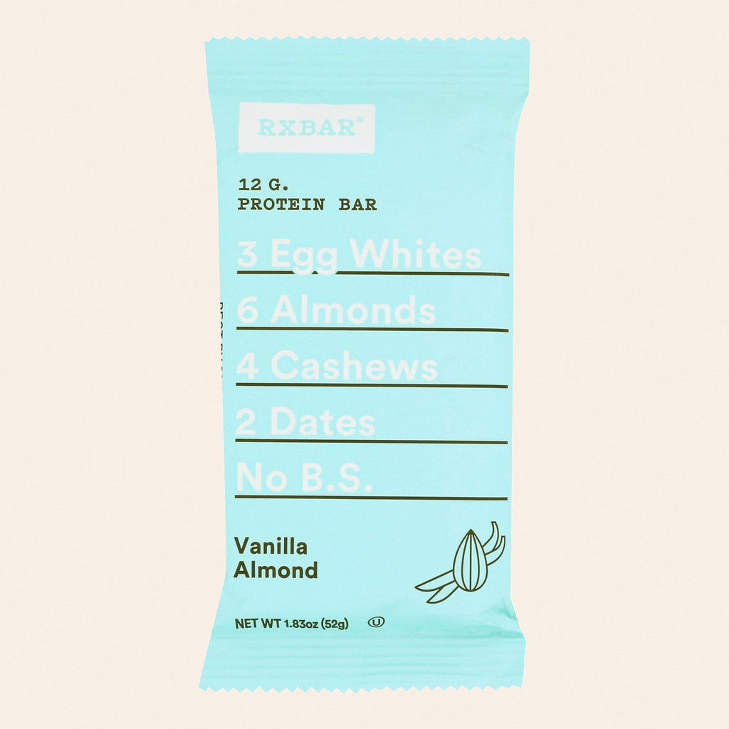 Rxbar - Protein Bar Vanilla Almond - Case of 12 - 1.83 OZ - Front