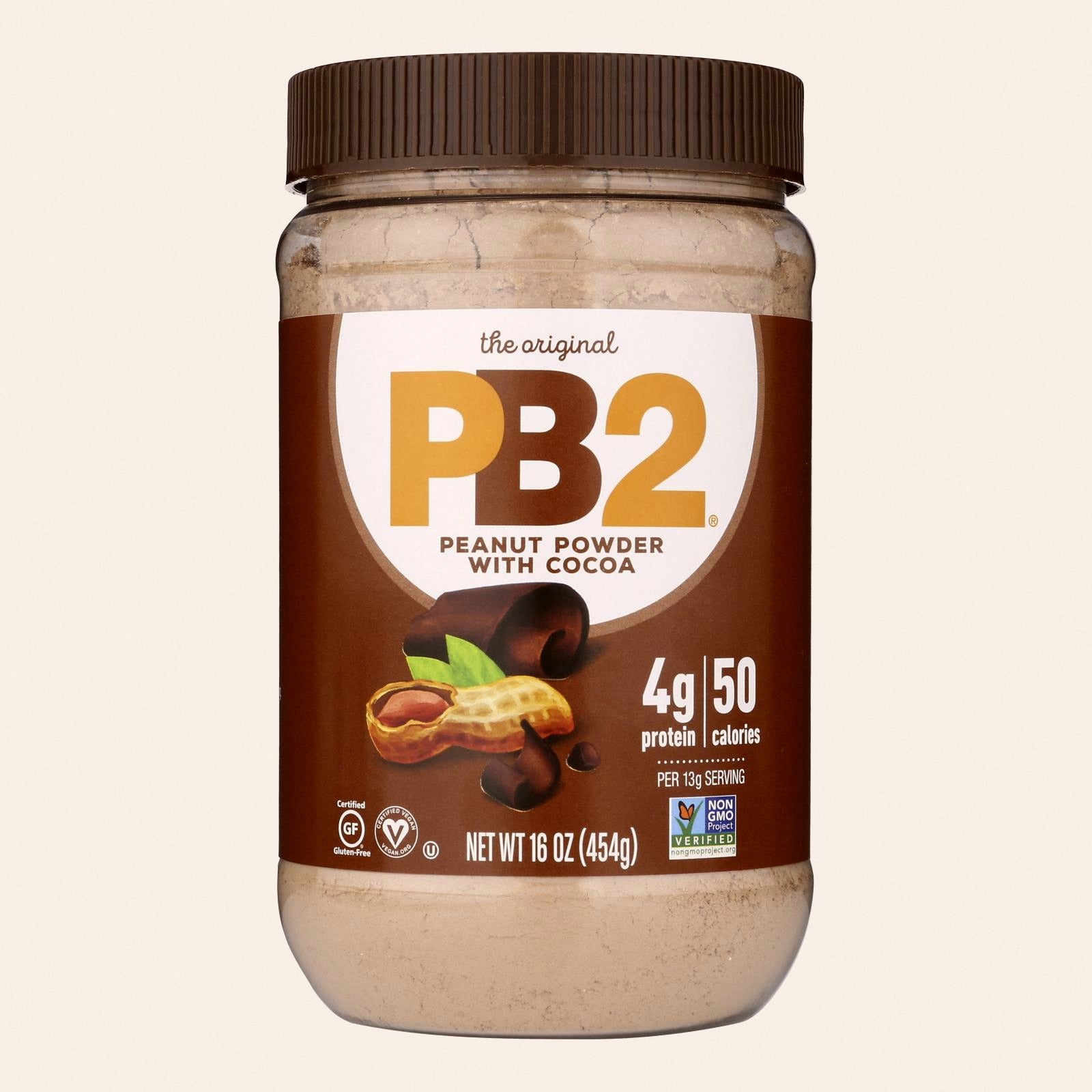 PB2 - Peanut Butter Powder/Cocoa - Case of 6-16 Ounces - Front