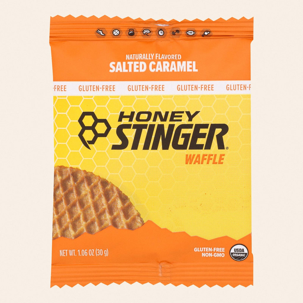 Honey Stinger - Honey Stinger Waffle Salted Caramel Gluten Free - Case of 12-1.06 OZ - Front