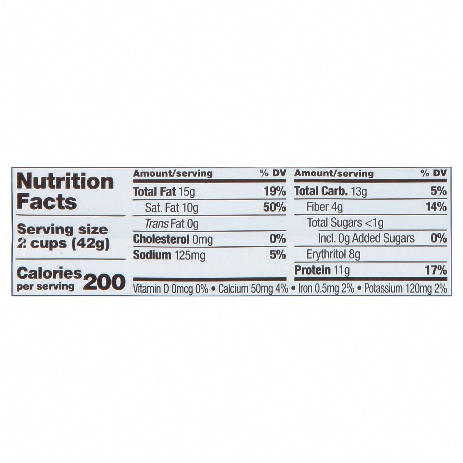 Quest - Peanut Butter Cups - Case of 12-1.48 OZ - Nutrition Facts