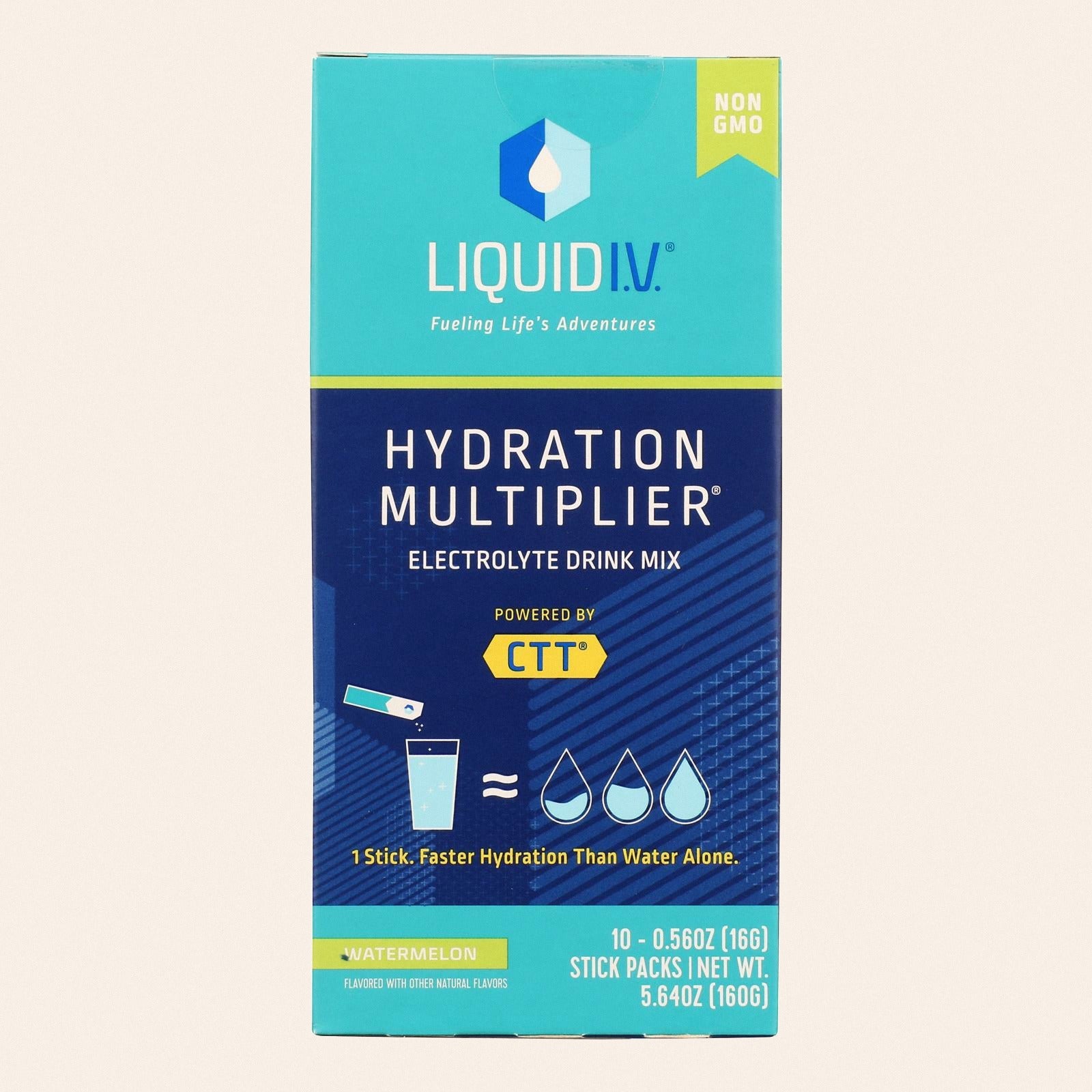 Liquid I.V. - Drink Mix Watermelon 10ct - EA of 1-5.65 OZ - Front