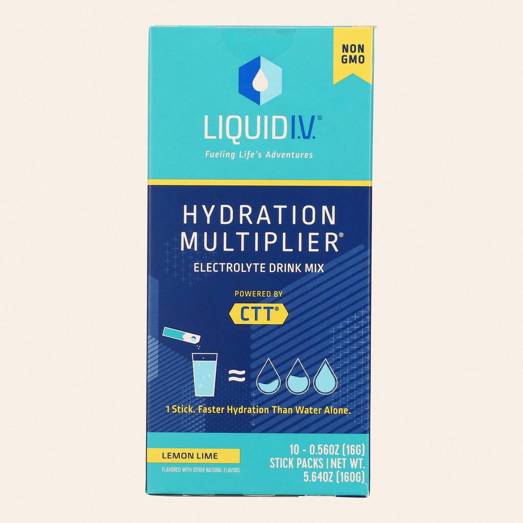 Liquid I.V. - Drink Mix Lemon Lime 10ct - 1 Each - 5.65 OZ - Front
