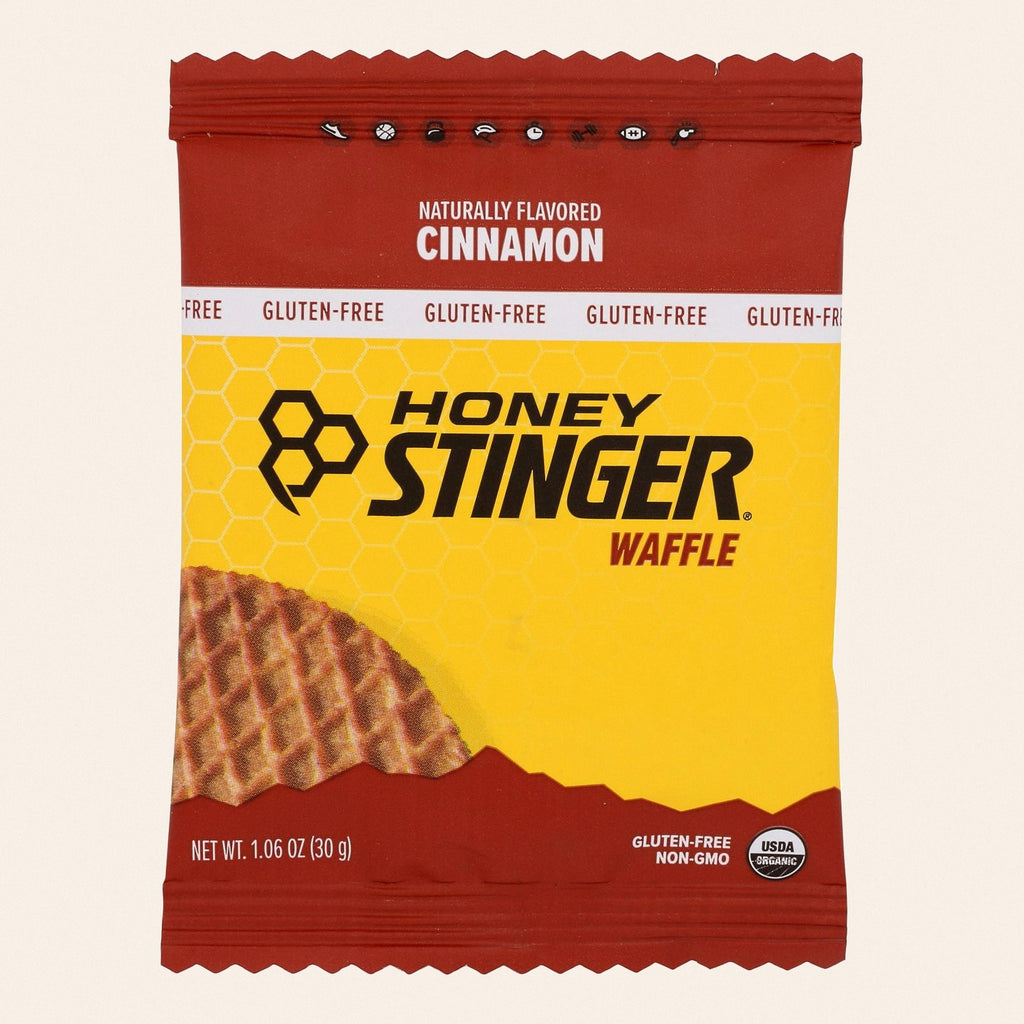 Honey Stinger - Stinger Waffle Organic Cinnamon Gluten Free - Case of 12-1.06 OZ - Front