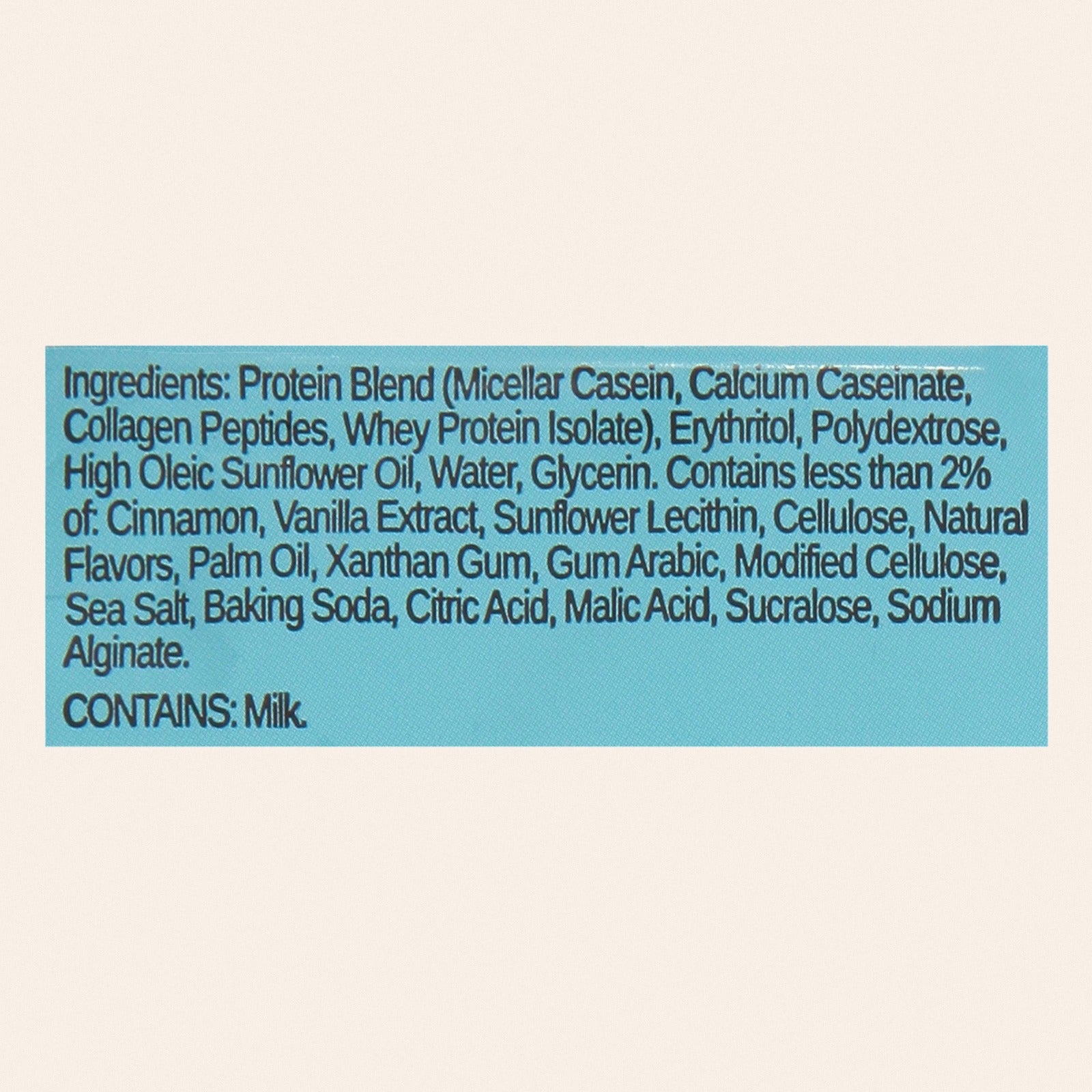 Legendary Foods - Tasty Pastry Cinnamon Brown Sugar - Case of 10-2.2 OZ - Back