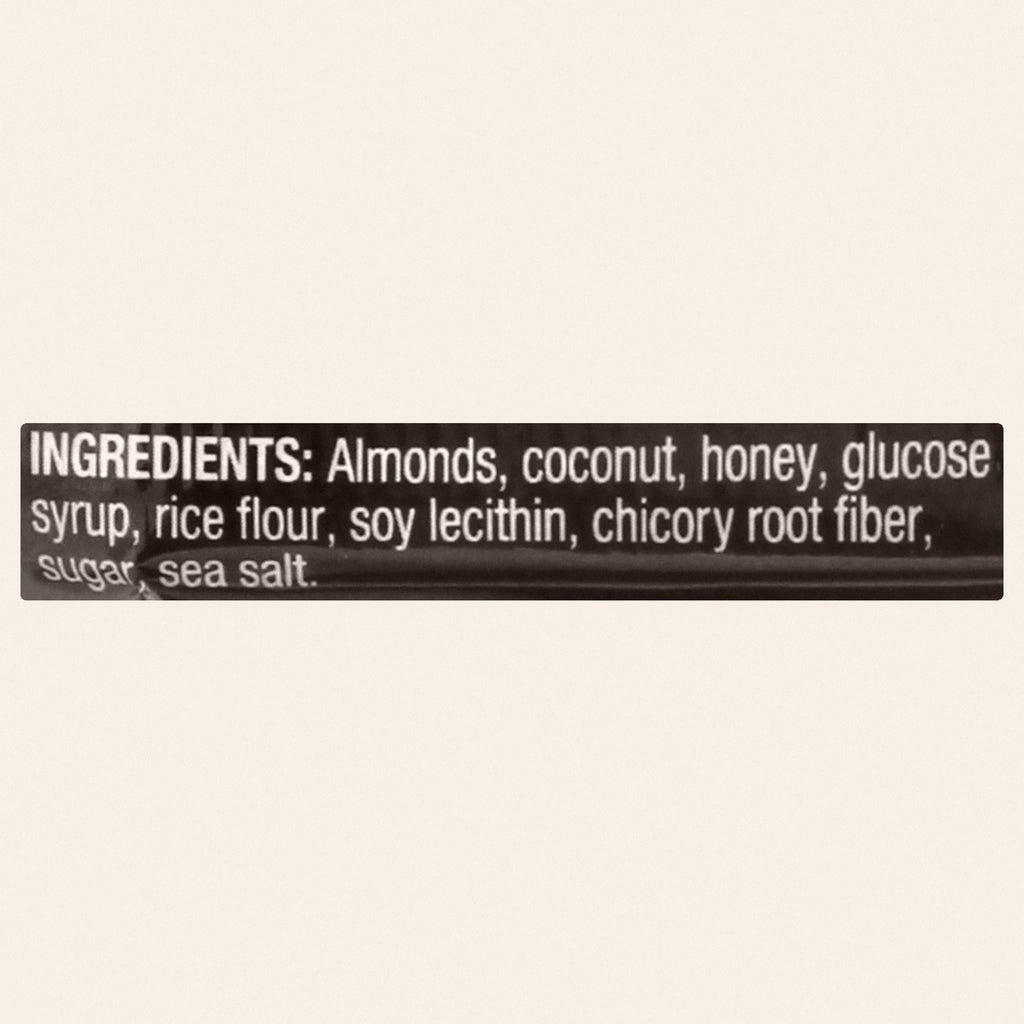 Kind - Bar Almond and Coconut - Case of 12 - 1.4 ounces - Back