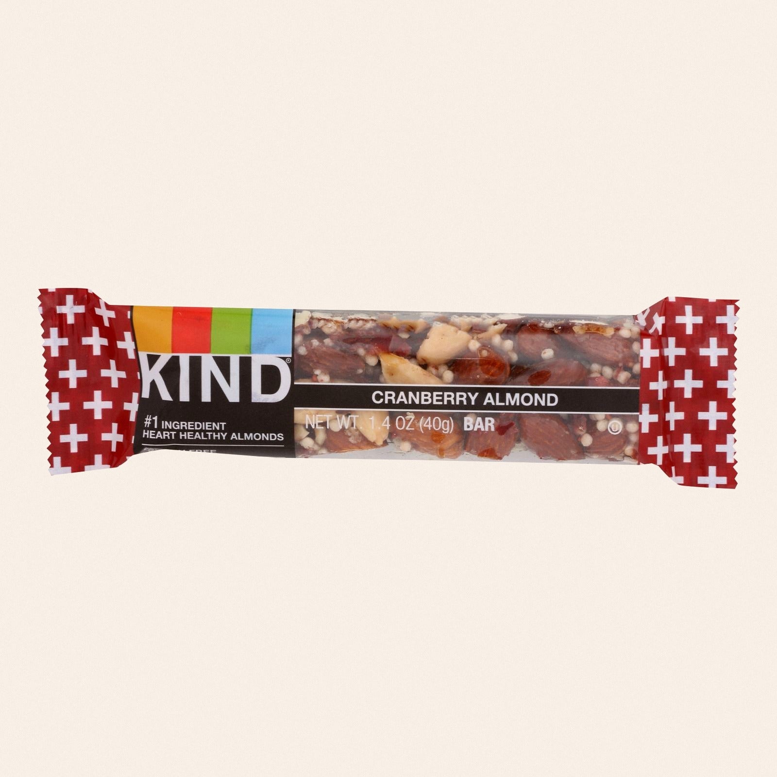 Kind - Bar Cranberry and Almond - Case of 12 - 1.4 ounces - Front