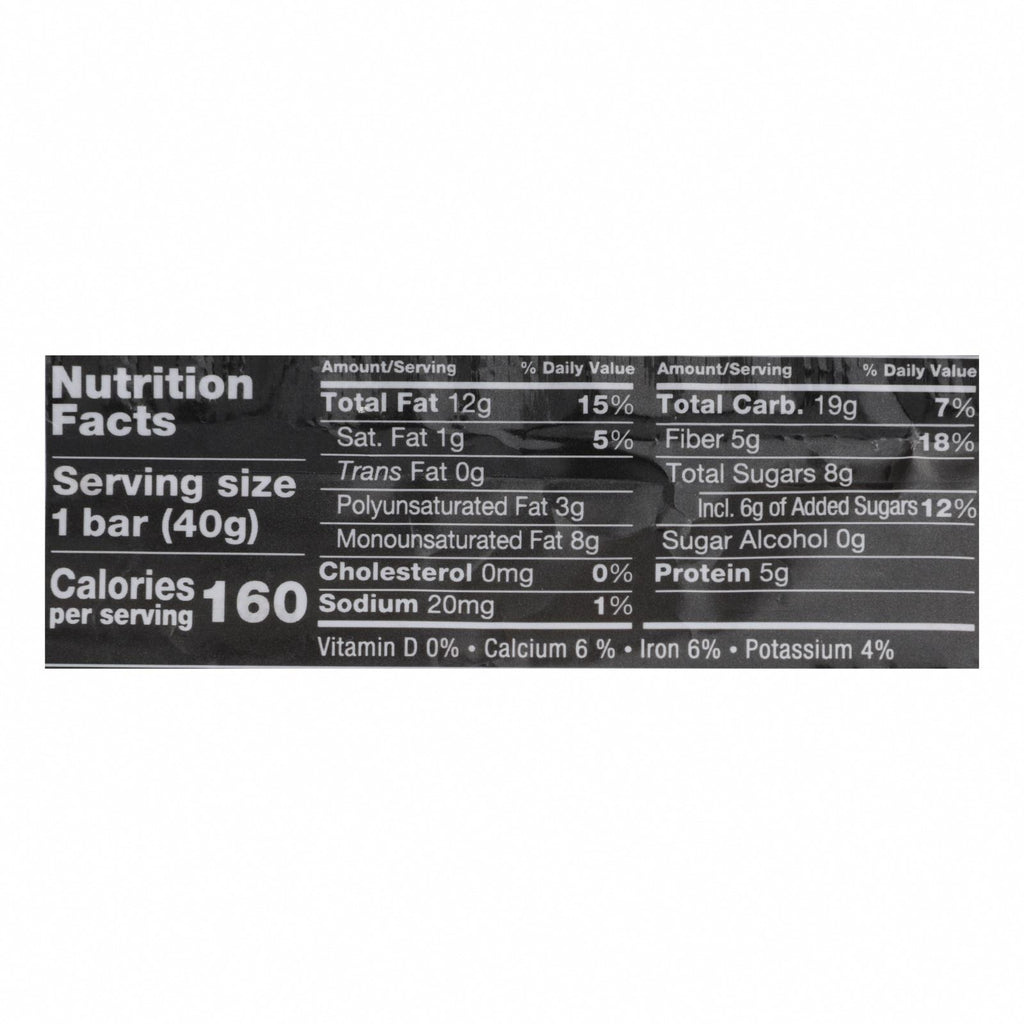 Kind - Bar Cranberry and Almond - Case of 12 - 1.4 ounces - Nutrition Facts