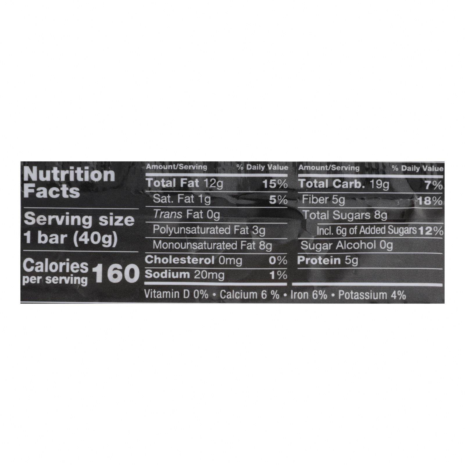 Kind - Bar Cranberry and Almond - Case of 12 - 1.4 ounces - Nutrition Facts