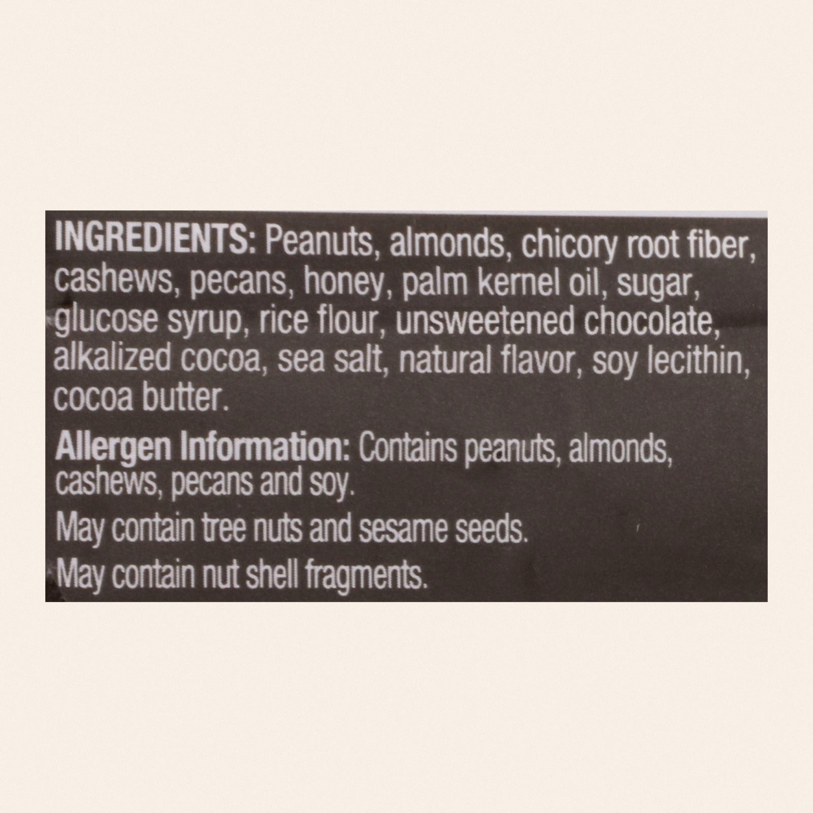 Kind - Bar Salted Caramel Dark Chocolate Nut - Case of 12 - 1.4 Ounces - Back