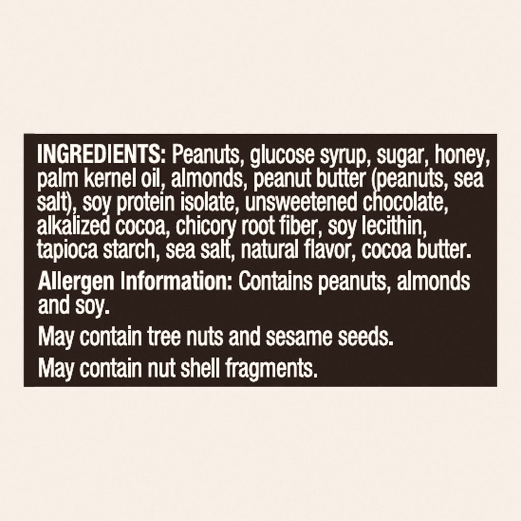 Kind - Bar Dark Chocolate Peanut Butter - CS of 12-1.4 OZ - Back