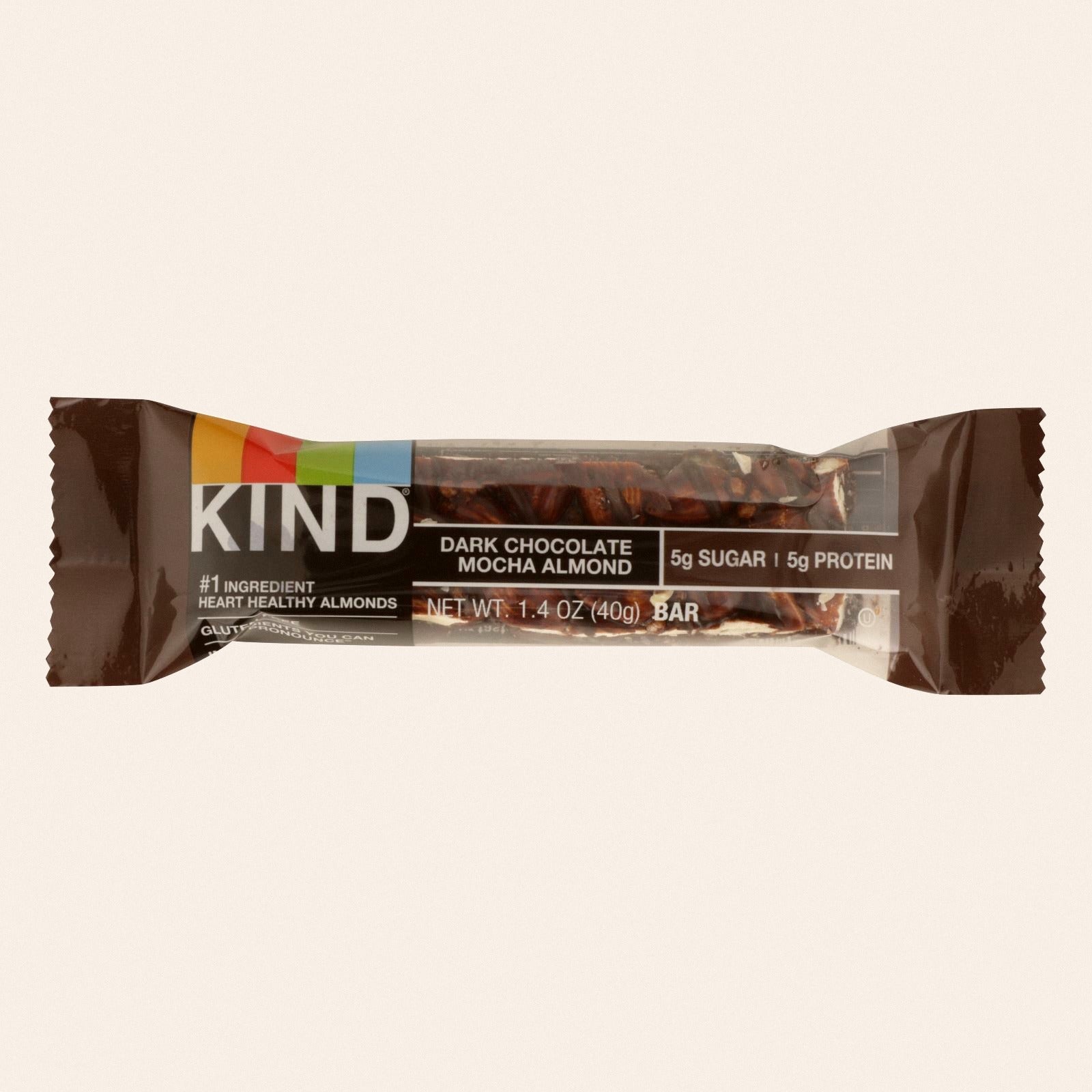 Kind - Bar Dark Chocolate Mocha Almond - CS of 12-1.4 OZ - Front