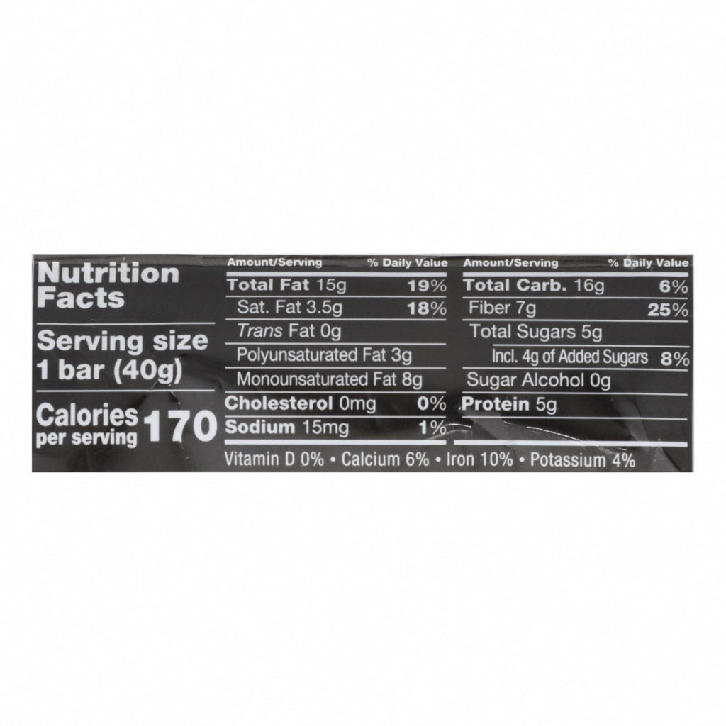Kind - Bar Dark Chocolate Mocha Almond - CS of 12-1.4 OZ - Nutrition Facts